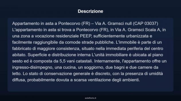 Immobile in asta di 81 m² in vendita a Pontecorvo - Foto 3