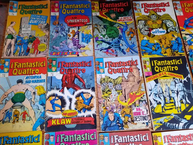 Fumetti FANTASTICI QUATTRO editoriale Corno primi anni 70 - Foto 3