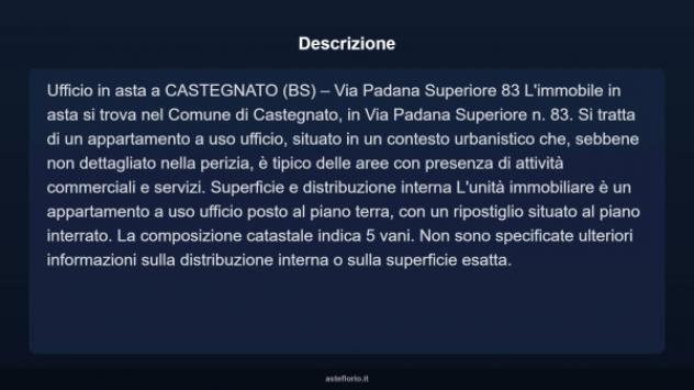 Immobile in asta di 100 m² in vendita a Castegnato - Foto 7