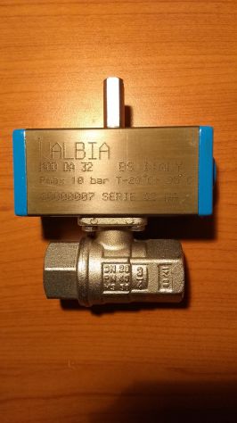 Valvola a sfera di vari diametri con attuatore pneumatico - Foto 3