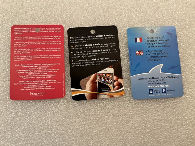 Cartoline pubblicitarie VISITES PASSION (Francia) - Foto 4