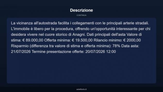 Immobile in asta di 86 m² in vendita a Anagni - Foto 14