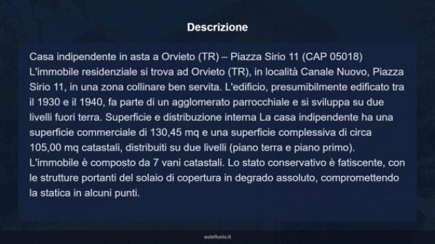 Immobile in asta di 130 m² con più di 5 locali in vendita a Orvieto - Foto 11