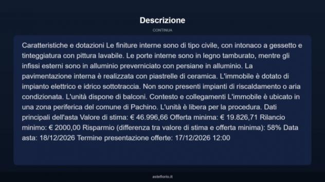 Immobile in asta di 72 m² in vendita a Pachino - Foto 11