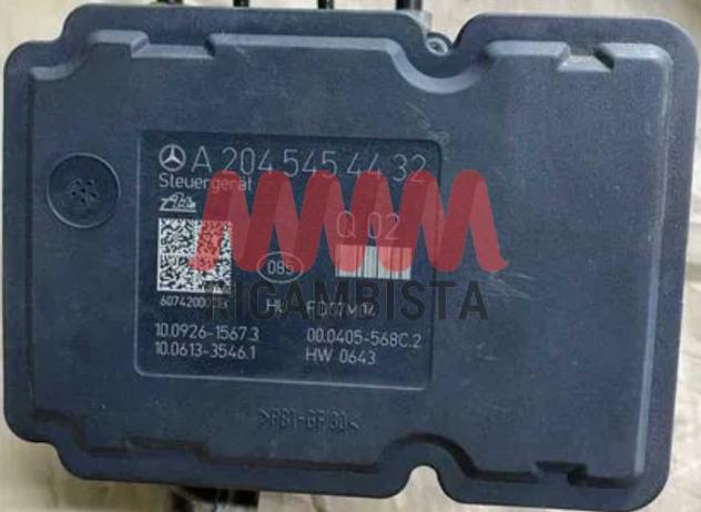 A2045454432 Mercedes Classe C W204 centralina gruppo pompa ABS ESP