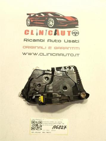 SERRATURA ANTERIORE SINISTRA TOYOTA Yaris Serie 690400D520 T43-11140F3 1NDTV (1416) - Foto 2