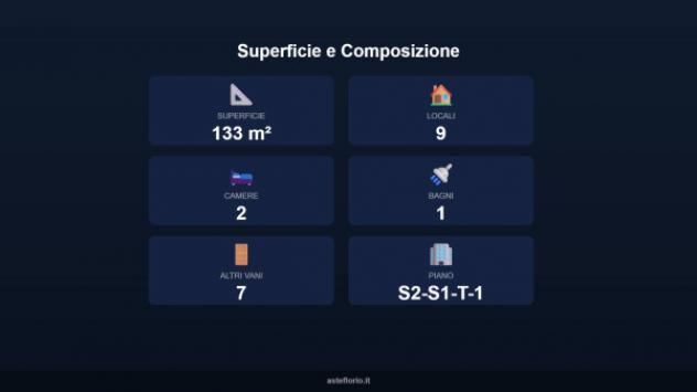 Immobile in asta di 133 m² con più di 5 locali in vendita a Mercenasco - Foto 2