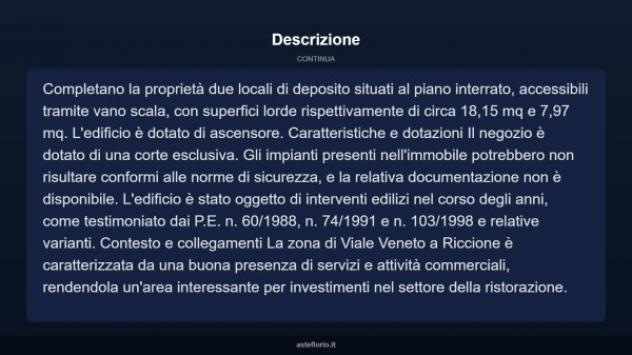 Immobile in asta di 293 m² in vendita a Riccione - Foto 4