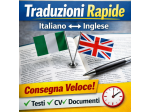 Traduzioni in italiano- inglese /francese / spagnolo rapide e precise