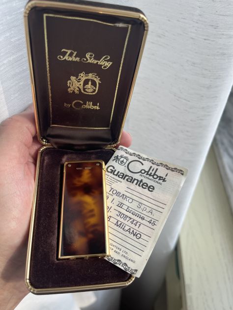 Accendino vintage John Sterling by Colibrì