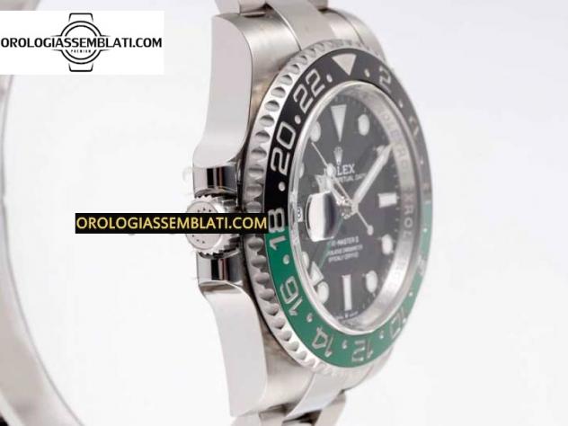 Rolex Replica GMT MASTER II 126720 904L SS 1:1 MIGLIORE EDIZIONE SUL BRACCIALE OYSTER 3285 - Foto 7