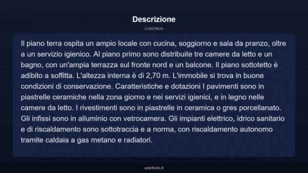 Immobile in asta di 251 m² con più di 5 locali e box auto in vendita a Fermignano - Foto 11