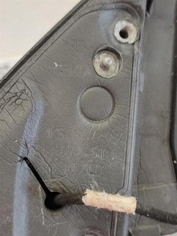 SPECCHIETTO RETROVISORE DESTRO VOLKSWAGEN Golf 6 VI Variant 6FILI 1K5857934 (0812) - Foto 4
