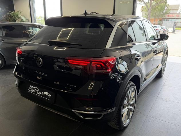 VOLKSWAGEN T-ROC 2.0 DSG 4MOTION 150CV PELLE NAVI CAM ANNO 2022 - Foto 4