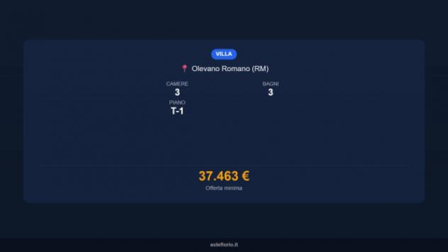 Immobile in asta di 3150 m², box auto in vendita a Olevano Romano - Foto 18