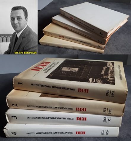 Ieri, Storia per immagini del dopoguerra italiano, 4 volumi, S. BERTOLDI, 1979. - Foto 3