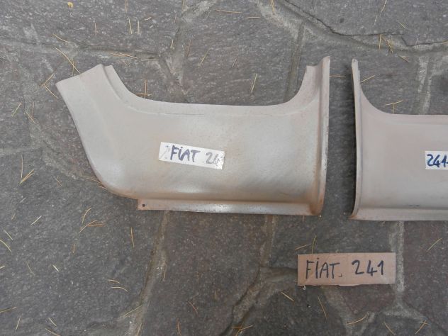 SOTTOPORTA ANTERIORI FIAT 241 CAMPER FURGONE CASSONATO SILL DOOR FIAT 241 - Foto 2