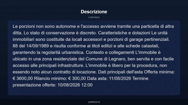 Immobile in asta di 31 m² in vendita a Legnaro - Foto 4