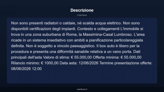 Immobile in asta di 51 m² in vendita a Roma - Foto 7