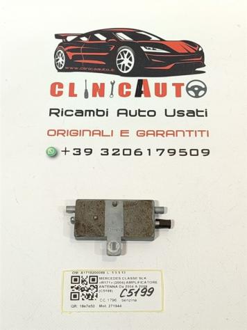 AMPLIFICATORE ANTENNA MERCEDES SLK W171 2° Serie A1718200089 271944 (0411) - Foto 3