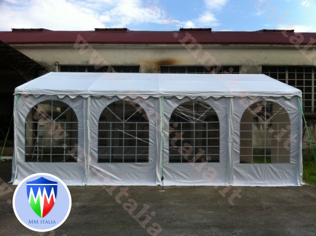 Tendoni 6 x 8 x 2,2 / 3,3 mt. linea Professionale La Due20 - Foto 2