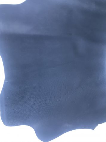 Pelle di vitello nero stampata per Artigianato - Foto 2