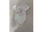 Body Nazareno Gabrielli - Taglia 3 Mesi/62 cm - Colore Bianco e Rosa - Ottimo