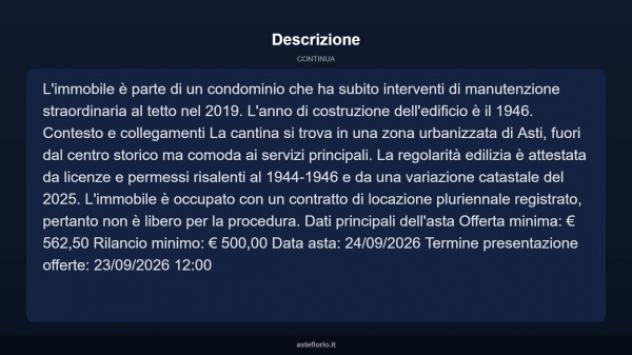 Immobile in asta di 8 m² in vendita a Asti - Foto 10