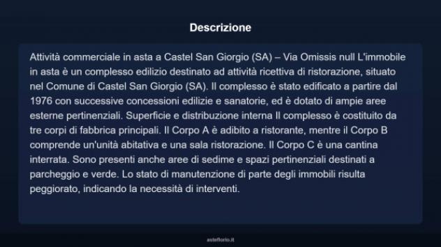 Immobile in asta di 370 m² in vendita a Castel San Giorgio - Foto 4