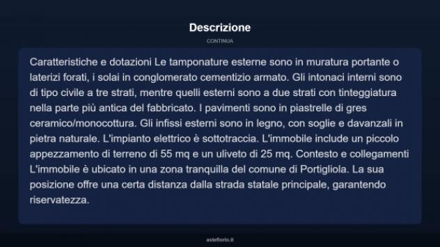 Immobile in asta di 219 m² con più di 5 locali in vendita a Portigliola - Foto 18