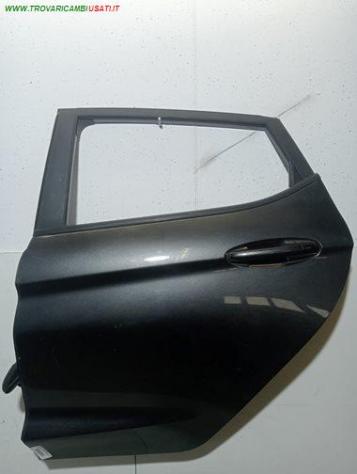 PORTA POST. SX GRIGIO SCURO MET. CON ALZ MAN E SERR 999-U1561447 Carrozzeria  Lamierati esterni  Porte  Porta post. sx. FORD - FIESTA RESTYLING - 2017