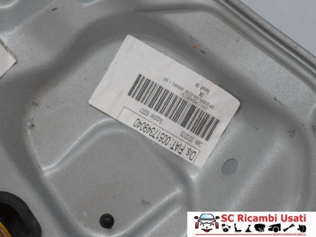 Alzavetro Posteriore Destro Dx Fiat Idea 517349040 - 10442 - Foto 4