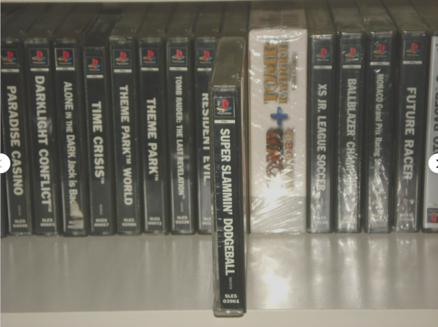 super slammin dodgeball ps1 video gioco game playstation ps 1 x pal disco nuovo