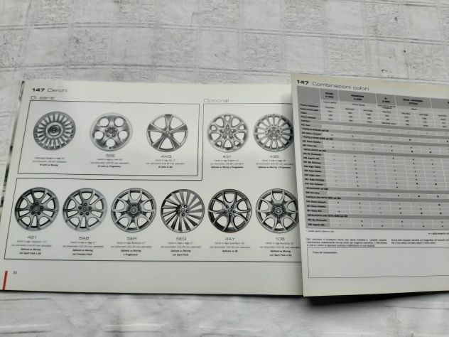 ALFA ROMEO 147 DEPLIANT ORIGINALE - Foto 6