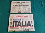 Italia campione del mondo 2006 (2 quotidiani)
