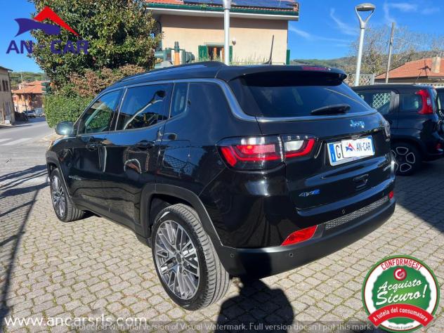 Jeep Compass 1.3 T4 PHEV 190CV Limited 4xe - Tetto Apr - Telecamera - Foto 5