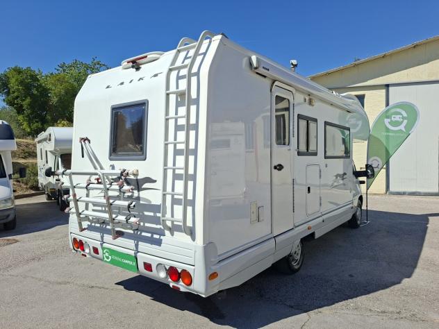 CAMPER LAIKA DUCATO MANSARDATO 7 POSTI DOPPIA DINETTE LETTI CASTELLO FOTOVOLTAICO CAMPEGGIO USATI GENERALI 1654 - Foto 4