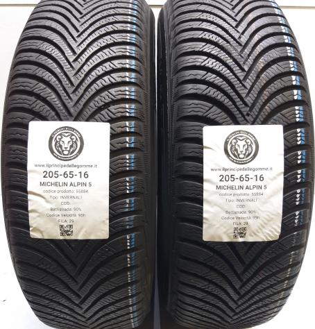 2 GOMME 205 65 16 MICHELIN A55884