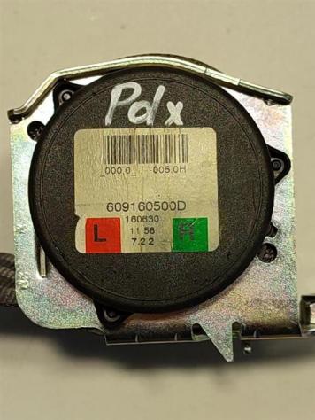 CINTURA DI SICUREZZA POSTERIORE DX OPEL Corsa E 3° Serie 13427752 609160500D B12XEL (15) - Foto 3