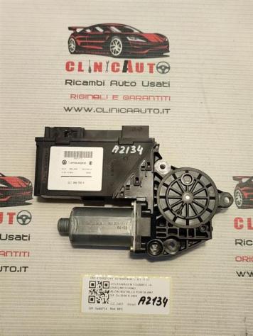 MOTORINO ALZAVETRO ANTERIORE SINISTRO VOLKSWAGEN Touareg 1° Serie 0130821764 3D1959793A (0206)