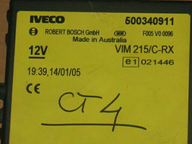 50034091 Ecu centralina chiusure iveco daily 50034091 f005v00096 - Foto 2