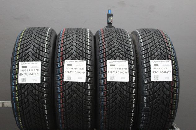 Goodyear UltraGrip 195/55 R16 usate x4