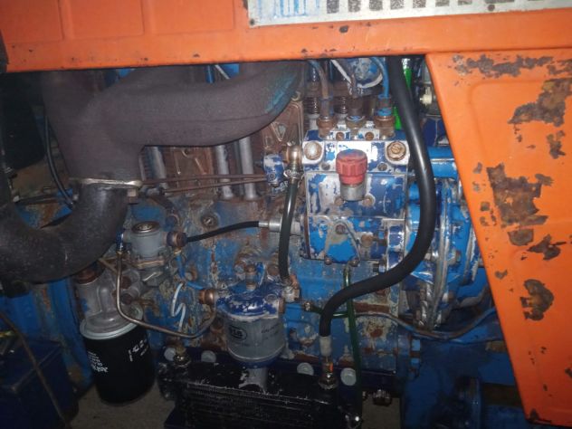 Ponpa e ignettori per motore SAME del trattore minitauro 50-55 CV