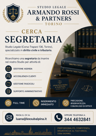 Ricerca Segretaria full time