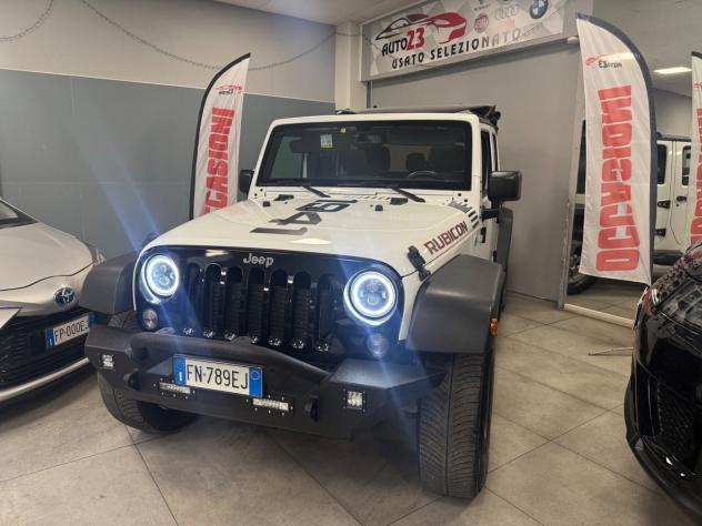 Jeep Wrangler 2.8 CRD DPF Rubicon Auto Soft Top Lungo - Foto 9