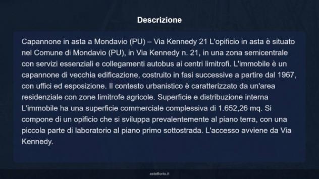 Immobile in asta di 1652 m² in vendita a Mondavio - Foto 7