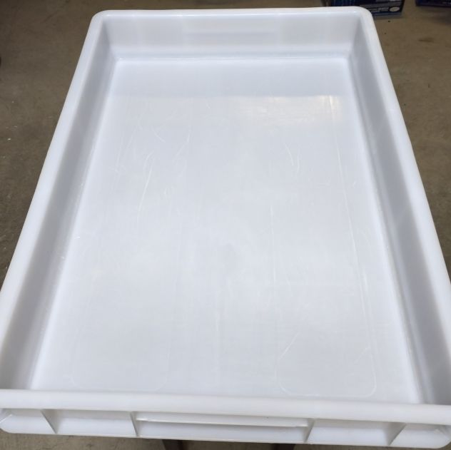 Cassetta Portaimpasto USATA 60x40x7H + COPERCHIO Contenitore x Pizza Pane Pasta