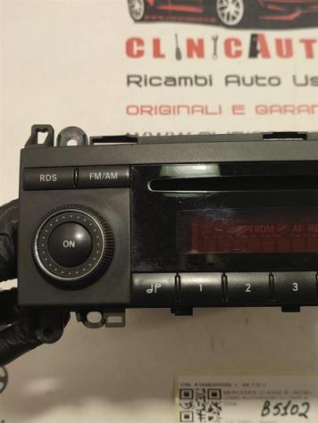 AUTORADIO MERCEDES Classe B W245 1° Serie A1698200086 640940 (0511) - Foto 2