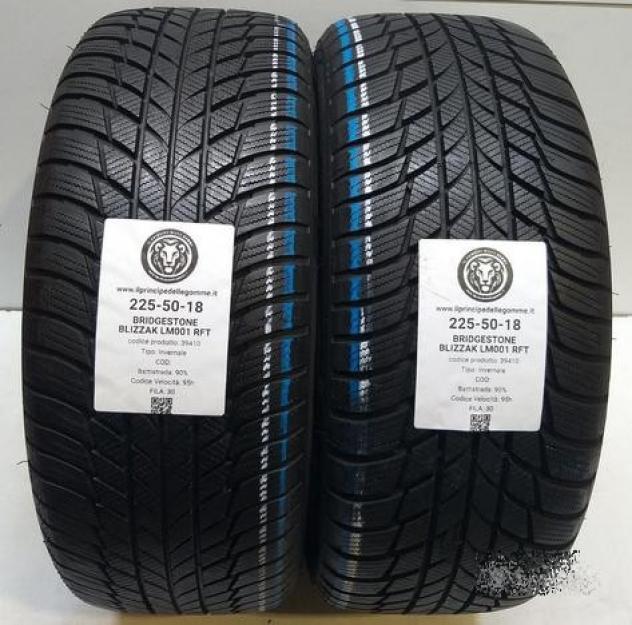 2 gomme 225 50 18 bridgestone a39410