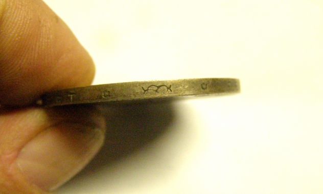 Moneta 5 lire argento 1878 replica - Foto 4